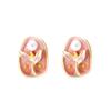 Cloisonne Women's Earrings Enamel Earrings For Women Pearl Flower Piercing Vintage Green Jewellery Woman Gifts Chinese Ethnic