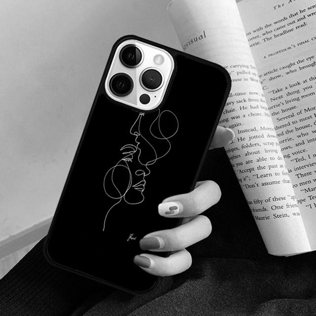 2020 Art Pattern Flower Girl phone Case Cover For iPhone 17 Air 16 15 14 Plus for apple 16 11 12 13 Pro Max coque