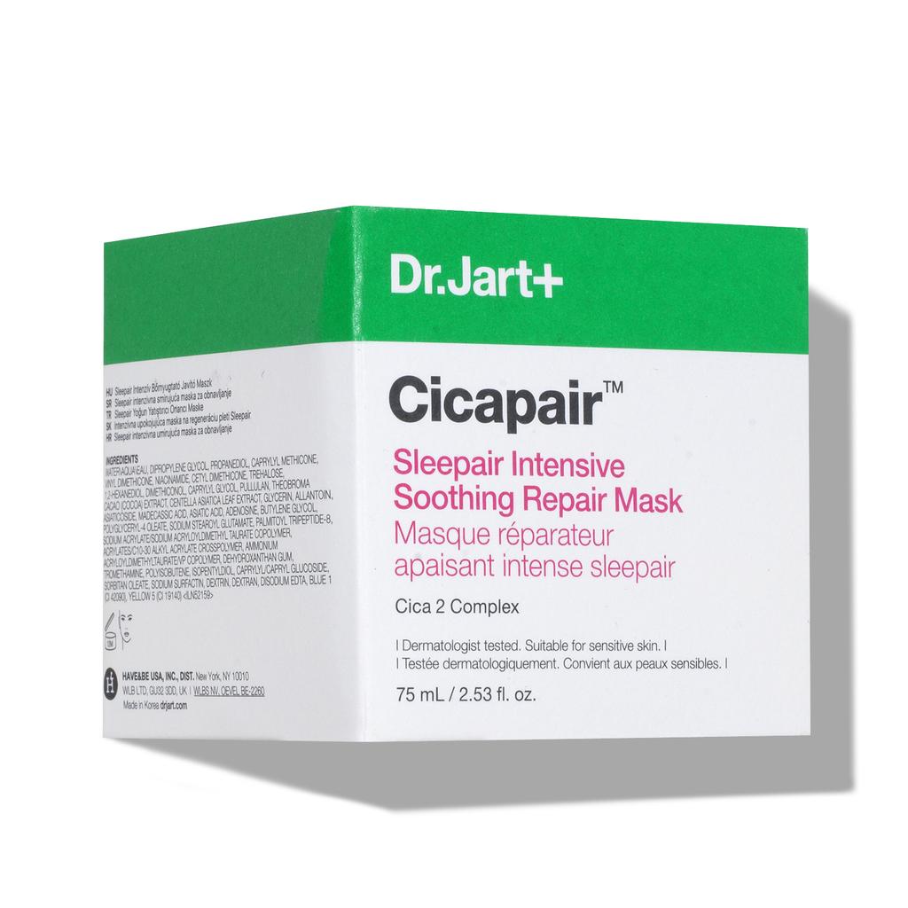 Dr. Jart+ Cicapair Sleepair Intensive Soothing Repair Mask 75ml / Repairing Formula, Moisturizing, Korean Cosmetics, Kbeauty