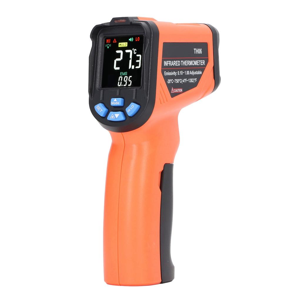 Digitales Infrarotthermometer Industriell Hohe Genauigkeit Digitales Laser-Infrarotthermometer Pistole für Öl-Wassertemperatur