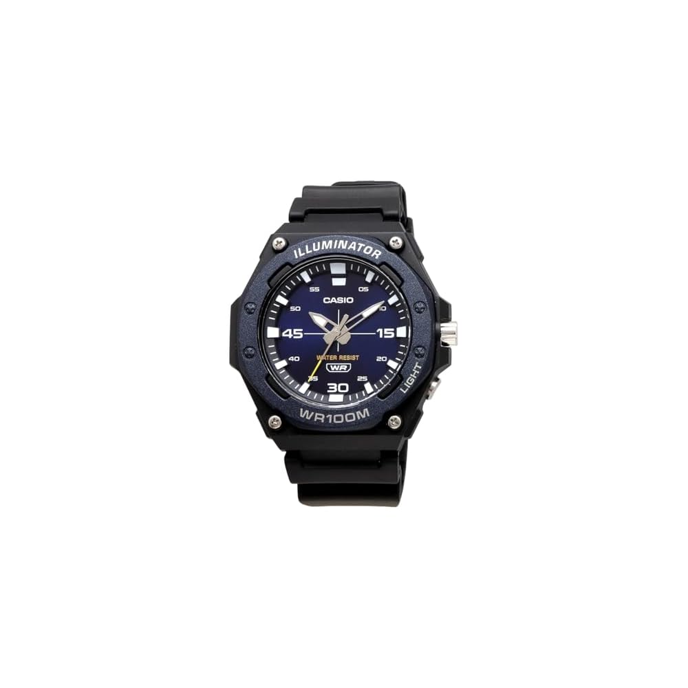 Casio Standard Analog Quartz Watch with LED Light MW-620H-2AV Men's Navy Blue Imported Model
