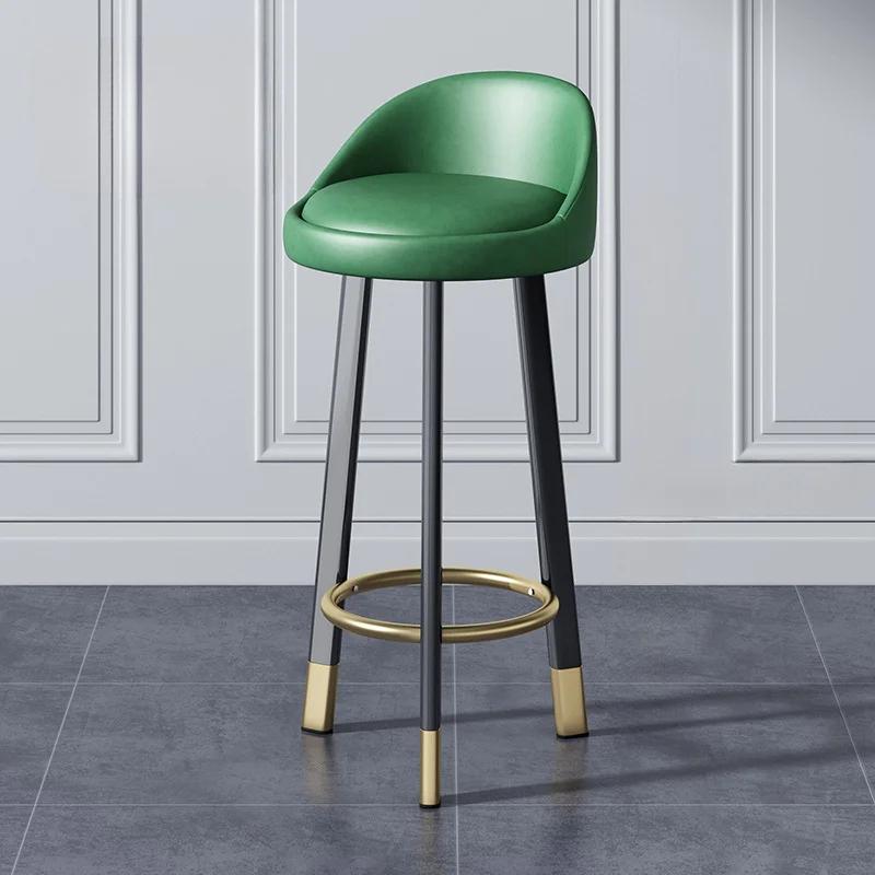 Bar Chair Light Luxury Rotating Bar Chair Checkout Page Backrest Lifting Chair Home Modern Simple High Stool Bar Stool