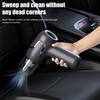 Handheld Car Vacuum Cleaner, Portable Vacuum Cleaner and Air Duster, High Power Rechargeable Vacuum with Multiple Nozzles for Car Home Office