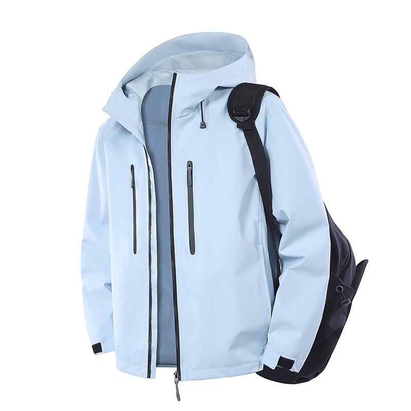 Herr Casual Huvjacka för Utomhusbruk - Höst/Vinterkappa