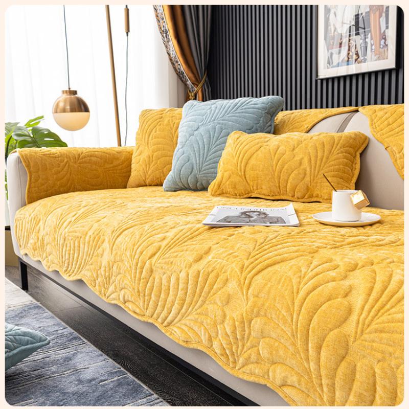 Four Seasons Universal Sofa Cover Modern Minimalist All Inclusive Universal Seat Cushion Cover New Light Luxury Anti Slip Cover Fabric Sofa Cushion