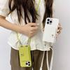 Japan and Korea Card Bag Lanyard Is Suitable for Apple 12Promax Mobile Phone Case 12 Women 11max Apple 13promax Leather X