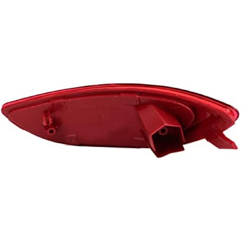 Rear Bumper Reflector for Accent LE SE Red Warning, Shock Replacement (Left: 924051R000)