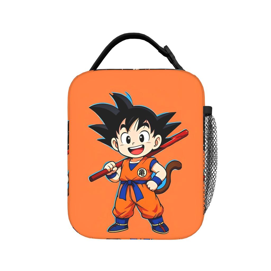 Charizard Smoke Sky Anime Lunch Box Field Picnic Lightweight Lunch Box For Girls Oxford Print Cooler Carrier Reliable Choice for Travel Needs