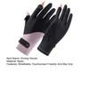 Summer Driving Gloves, Cooling Sun Protection Gloves, Full Finger UV Protection Gloves, with Anti-Slip Palm, Ultra Thin Ice Silk Gloves for Women