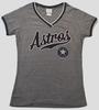 5th & Ocean Womens MLB Houston Astros Baseball Shirt New S, M, L Unisex T-Shirt Graphic Tee