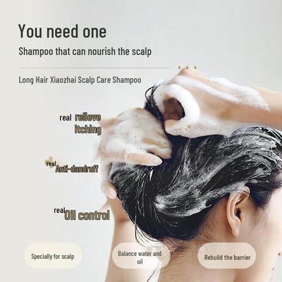 Langhaar Xiaozhai Reiswasser Kopfhautpflege Shampoo