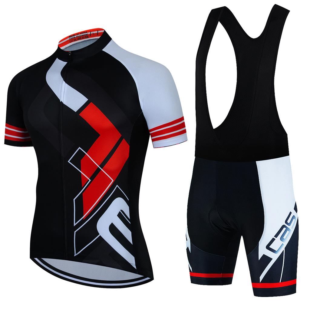 New Pro Team Cycling Jersey Set Summer Cycling Clothing MTB Bike Clothes Uniform Maillot Ropa Ciclismo Man Cycling Bicycle Suit