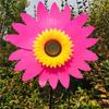 Multistyles Rotating Sunflower PVC Garden Yard Wind Spinner  Outdoor Party Picnic Decor