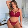 Julexy Sexy Women Underwear Plus Size Floral Lace Bras Super Thin Brassiere Female Transparent Bralette CD Cup Bra