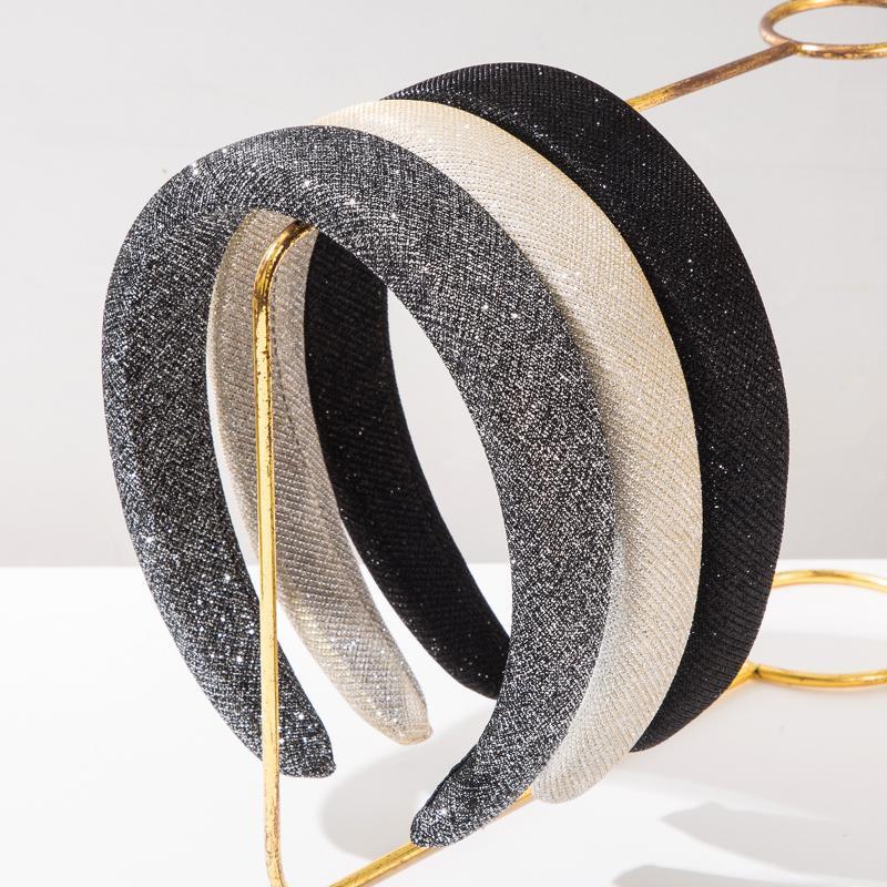 Luxury Sparkling Full Diamond Wide Headband Retro Baroque Style Hair Accessory for Women Evening Party Prom Gown Match