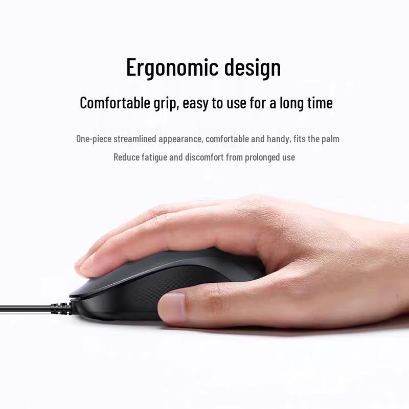 UGREEN USB Silent Wired Mouse