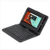 Universal 7-inch Tablet Pc Keyboard Flip Stand Case With Premium Pu Leather Protection