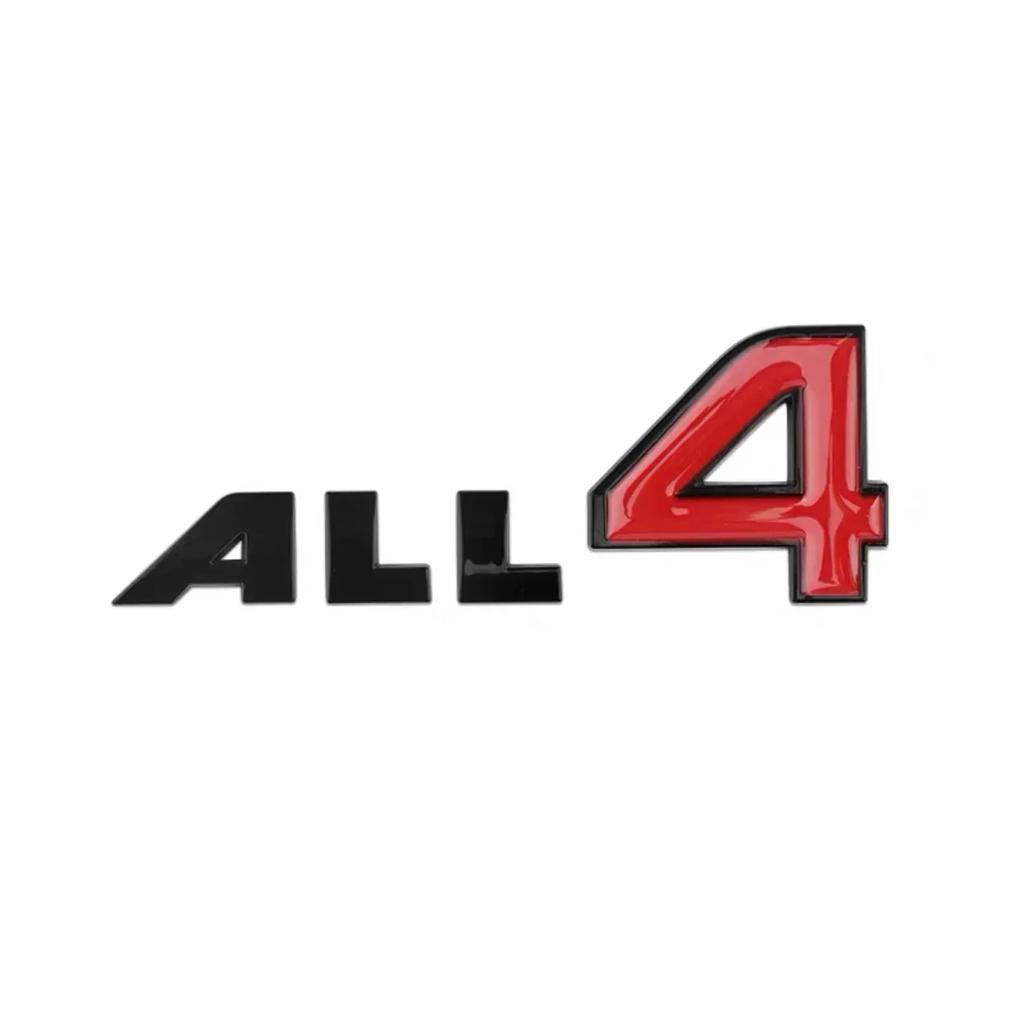 ALL 4 Metal Logo Emblem Auto Sticker ALL4 Badge for Mini COOPER JCW R60 R61 F60 Cooper S Countryman Paceman Car Accessories