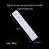 Elastic Adjustable Bra Lengthening Extender with Multiple Buckles