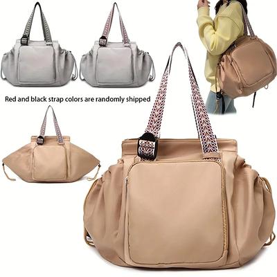 Versatile Baby Diaper Bag Multiway Wear Backpack Crossbody Handbag For Outdoor Strolling