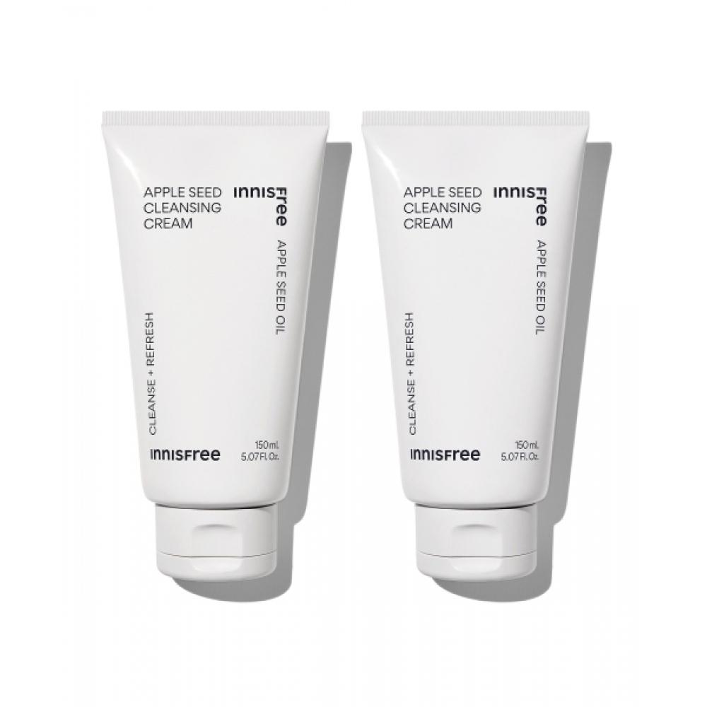 Innisfree Apple Seed Cleansing Cream 150ml 2 Pcs FREE