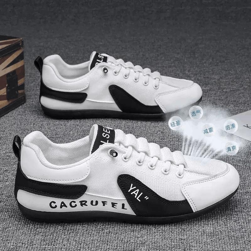 Summer Men's Casual Sports Shoes 2025 New Mesh Breathable Non-slip Walking Shoes Outdoor Fashion Comfort Flat Running Shoes