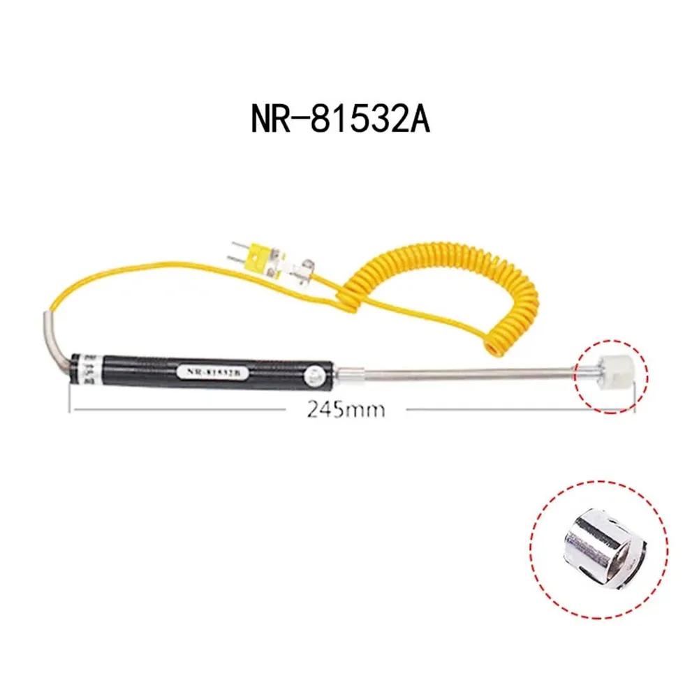 1pc K-type Handheld Temperature Sensor For Surface Thermocouple Probe For Industrial Temperature Measuring Instruments