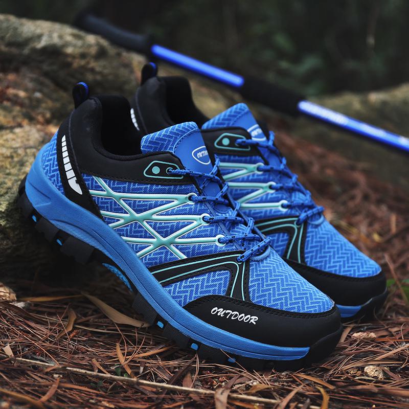 New Men's Hiking Boots Outdoor Anti-Slip Sneakers Casual Shoes