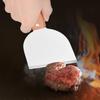 Wooden Handle Grill Scraper Wide Flat Head Pizza Spatula Easy Clean BBQ Shovel  Burger Flipping