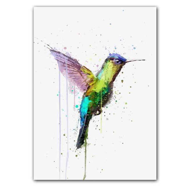 Neue Nordic Abstrakte Tier Poster Wand Malerei Abstrakte Splash Tinte Kunst Leinwand Malerei Wohnzimmer Korridor Hause Dekoration Wandbild Kein Rahmen