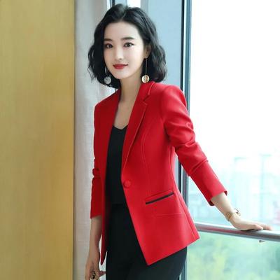 Ladies Blazer Long Sleeve Blaser Women Suit Jacket Blazer