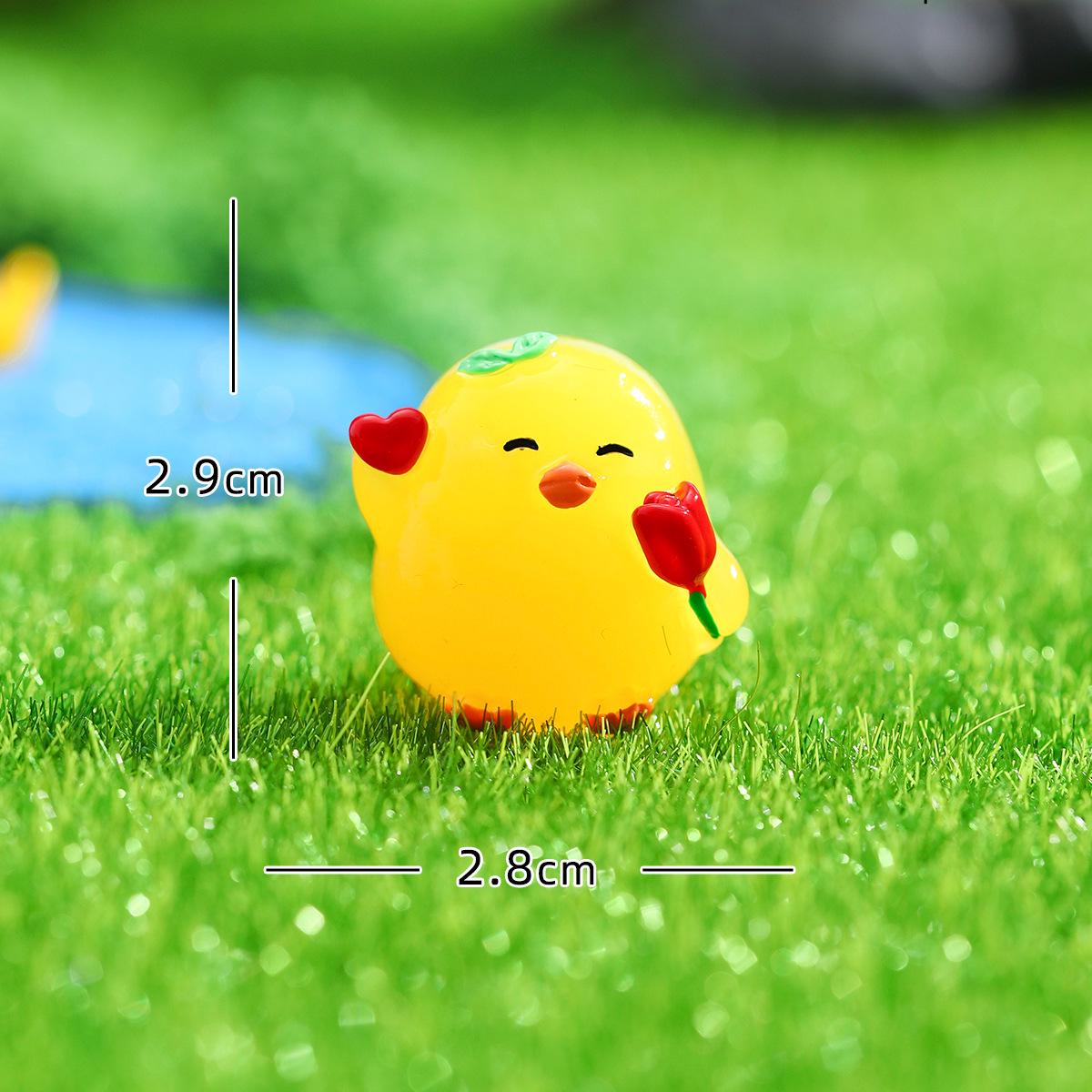 

Высококачественные полимерные микроландшафтные куриные фигурки