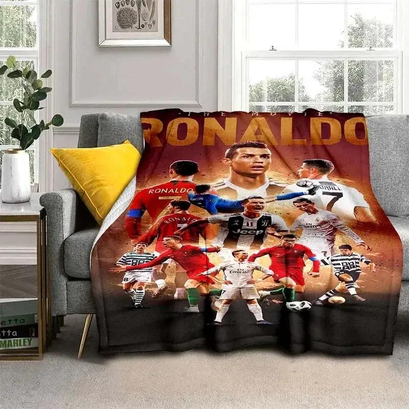 Manta De Franela Con Estampado Cr7 De Cristiano R-ronaldo, M S