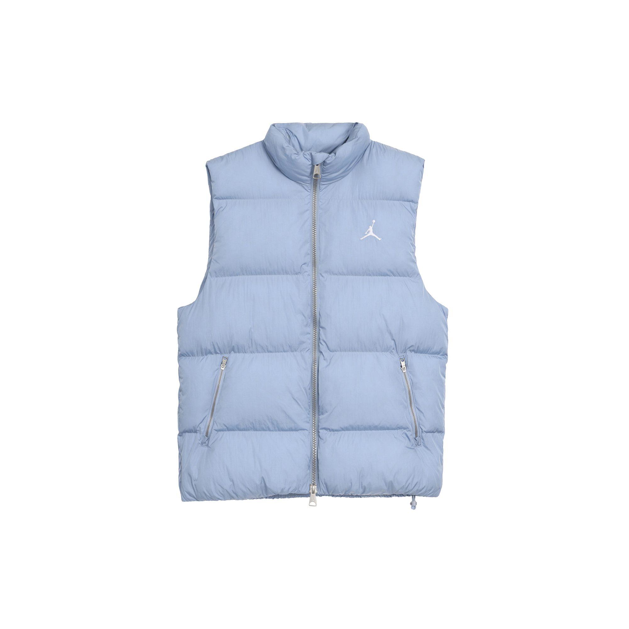 Jordan Vests Men`s Blue Gray Stand