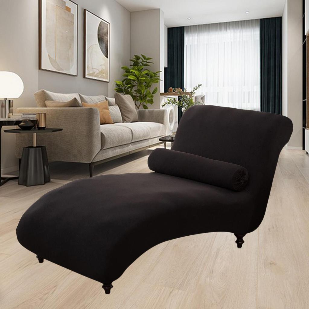 Copri Chaise Longue Senza Braccioli Soggiorno Camera da Letto Stampa Elastica Copri Chaise per Mobili da Interno Lavabile
