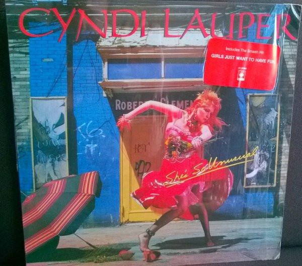 

LP Record CYNDI LAUPER Shes So Unusual 253P486 CBSSony 1983 Hong Kong Pop Used