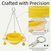 Cozy Woven Bird Nest Round Bird Sleeping Hut Multi-Purpose Hanging Bird Nest  Bird Breeding