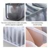 2/3Pcs Underwear Drawer Organizer Storage Box Foldable Closet Organizers Drawer Divider Storage Boxes For Underpants Socks Bra