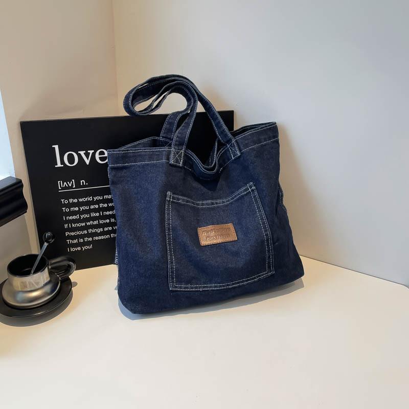 Denim Shoulder Bag Women's Large Capacity Tote Bag