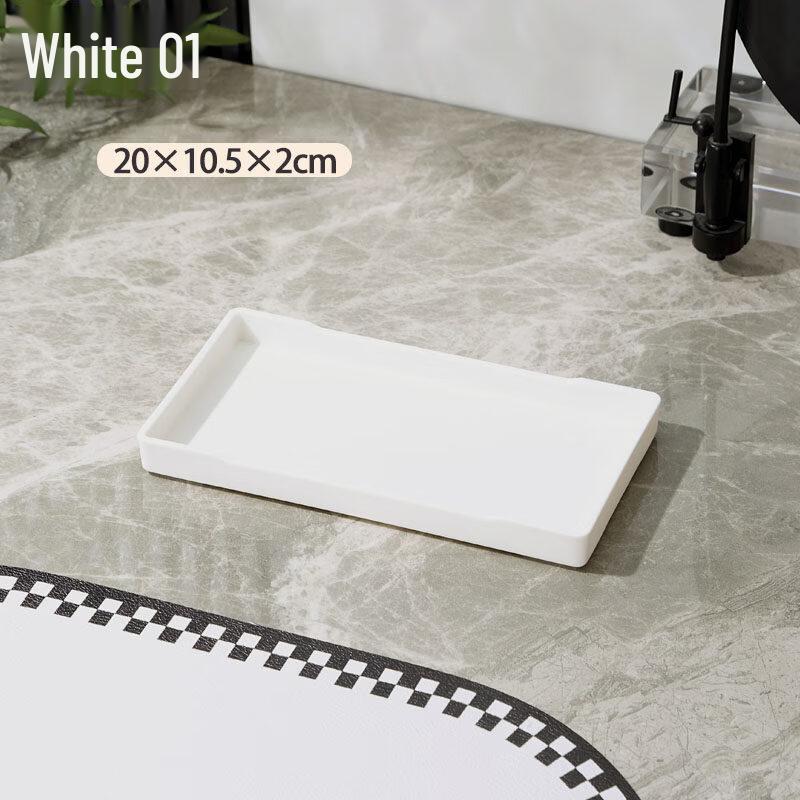 Rectangular Wood Grain Commercial Serving Tray