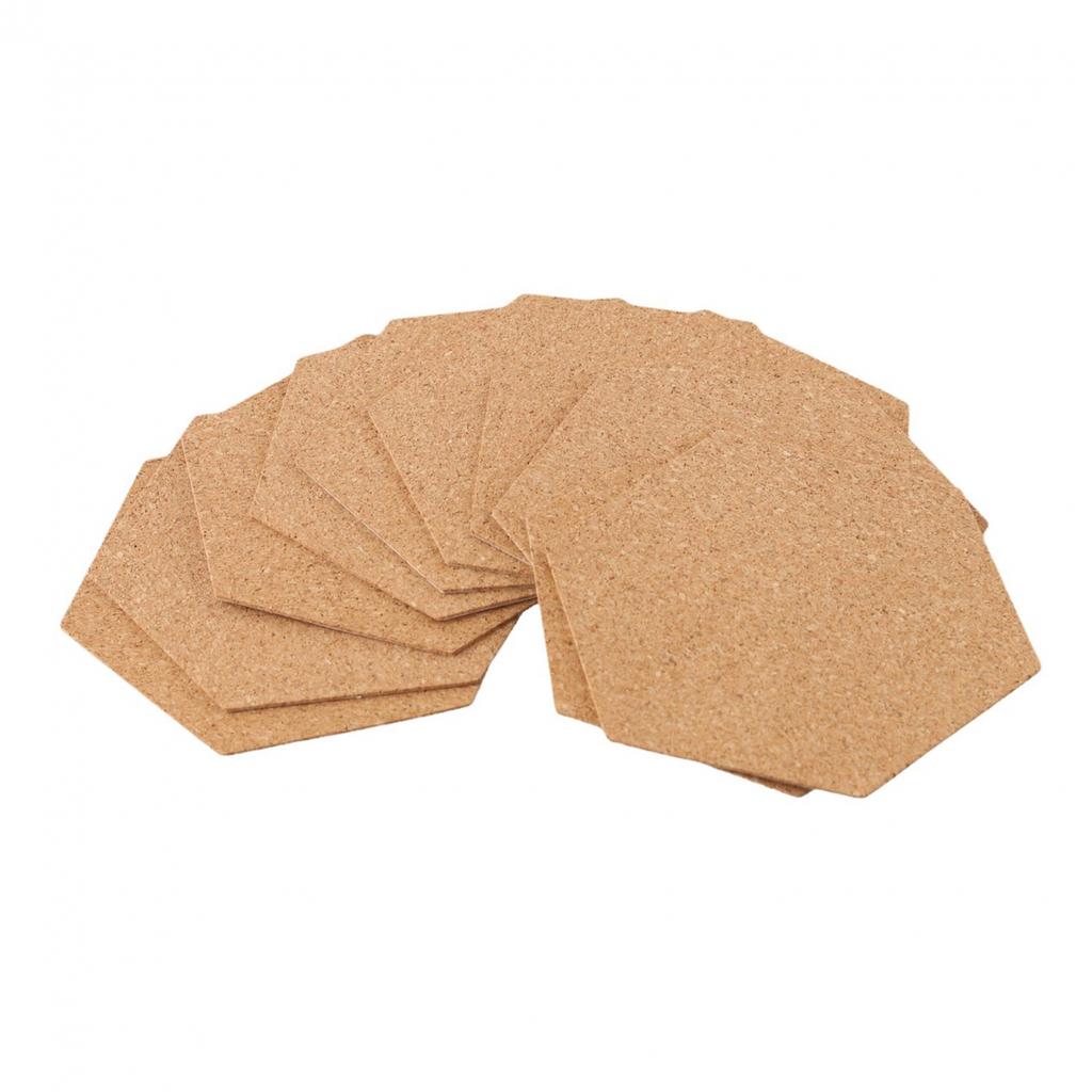 Cork Wood Mat Table Pad Wine Drink Coffee Tea Cup Mats