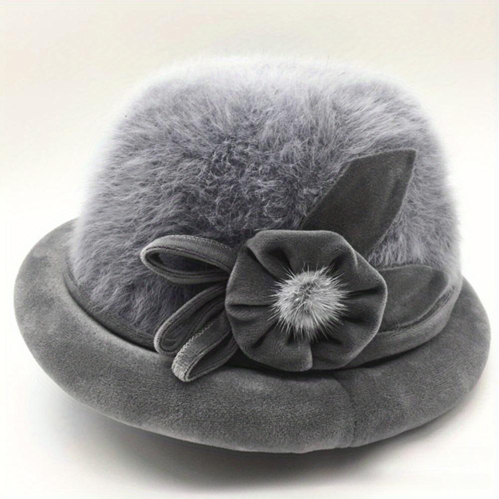 Adjustable Autumn and Winter Warmth Elderly Men's and Women's Knitted Hat Gift Cap