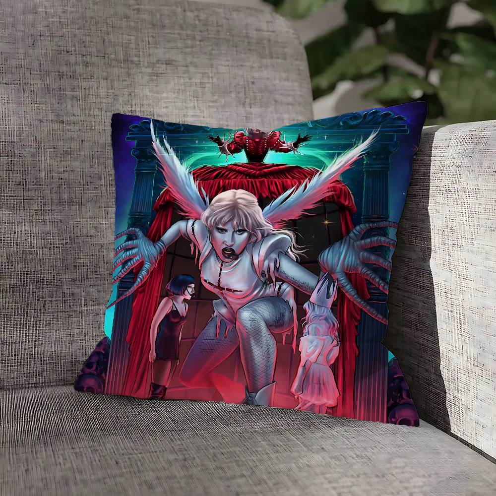 Чехол на декоративную подушку L-Lady G-Gaga Для 30x30см 40x40см 45x45см 50x50см 55x55см Квадратный чехол на диванную подушку 12x12Inch