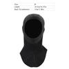Keepdiving 3MM Neoprene Warm   Diving Snorkeling   Hood Watersports Accessory(Black M)