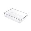 Organisateurs de tiroirs Bacs Séparateurs Boîte de rangement pour chambre à coucher Plastique transparent Séparateurs de bureau Solution de rangement efficace