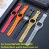For Casio G-SHOCK DW-5600 GW-B5600 GW-M5610 mod kit Resin Watch Strap case DW5600 Silicone Rubber Watchband bezel wristband men