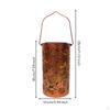 Floral Cutout Lantern Outdoor Decorative for Garden, Patio,