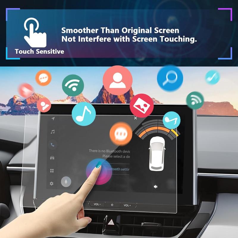 For Toyota Corolla FX  2024 2025 Car Interior Accessories Navigation GPS Screen Tempered Glass Screen Protector Film