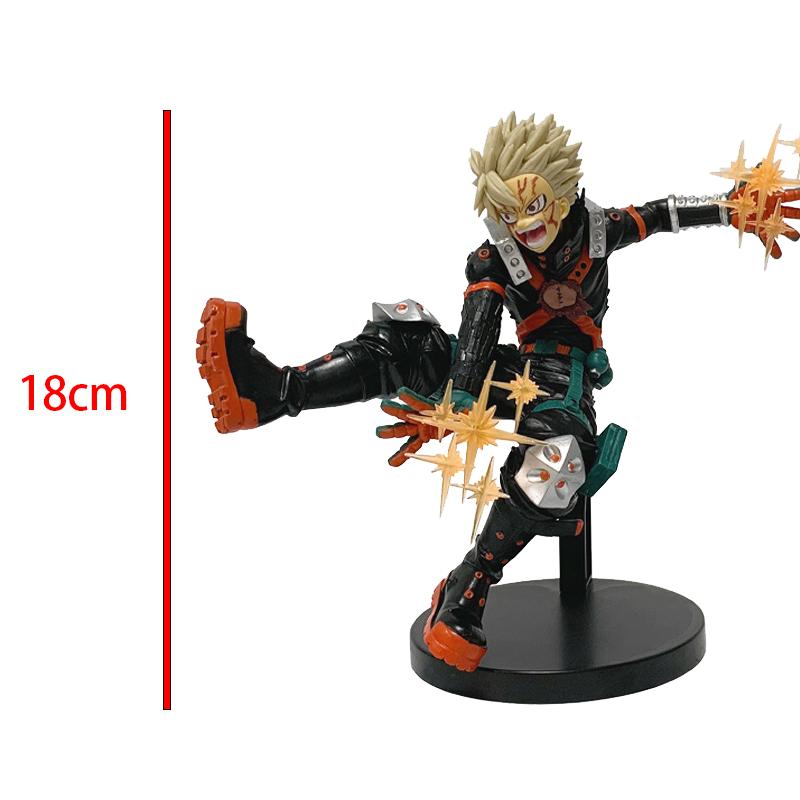 The In Stock My Hero Academia Anime 18cm Newest  Bakugou Katsuki Anime Figure Action Figures  Model Figurine Collection