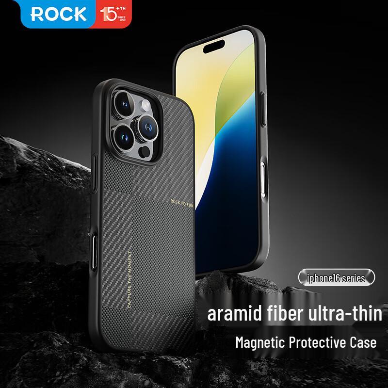 

ROCK Aramid Fiber Case for Apple iPhone 16 Pro Max